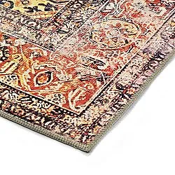 Flatvevd teppe - Oriental Rainbow (multi)