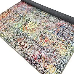Flatvevd teppe - Oriental Rainbow (multi)