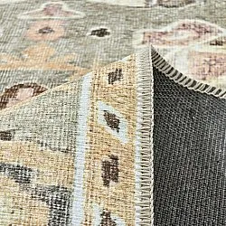 Flatvevd teppe - Yara (beige)