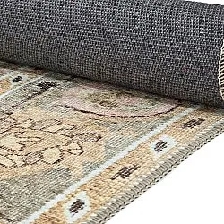 Flatvevd teppe - Yara (beige)
