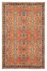 Flatvevd teppe - Yasirah (oransje)