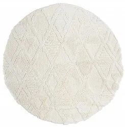 Runde tepper - Rostock (offwhite)