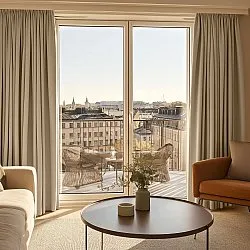 Gardiner - Mørkleggingsgardin Octavia (beige)
