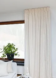 Gardiner - Bomullsgardin Merja (beige)