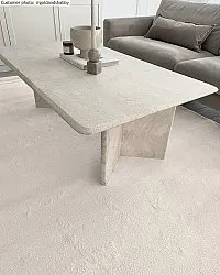 Wilton-teppe - Sunayama (hvit)