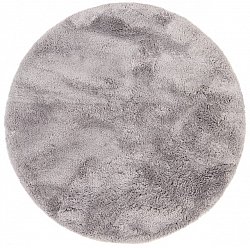 Runde tepper - Kanvas (grå)
