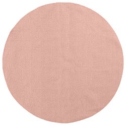 Runde tepper - Hamilton (Coral Pink)