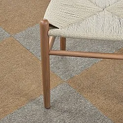 Helteppe - Almeria Tekstilfliser 24 stk. (beige)