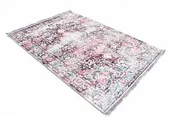 Rundt teppe - Jedaida (rosa/multi)