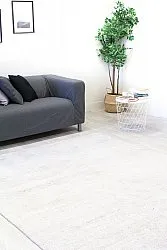 Bamboo silk-teppe - Faliraki (lysegrå)