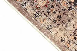 Rundt teppe - Bouhjar (beige/multi)
