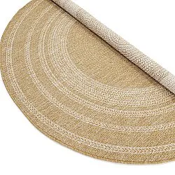 Rundt teppe - Indoor/Outdoor Angus (natur)