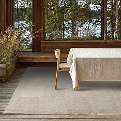 Innendørs/Utendørs tepper - utomhusmatta - Ava (beige)