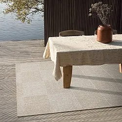 Innendørs/Utendørs tepper - utomhusmatta - Ava (beige)