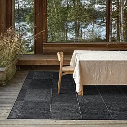 Innendørs/Utendørs tepper - utomhusmatta - Ava (svart)