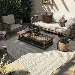 Shaggy Indoor/Outdoor - Ithaca (krem)