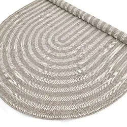 Ovalt teppe - Indoor/outdoor Leander (beige)