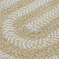 Ovalt teppe - Indoor/outdoor Leander (natur)