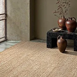 Innendørs/Utendørs tepper - Milford Wool Look (beige)