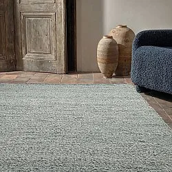 Innendørs/Utendørs tepper - Milford Wool Look (lyseblått)