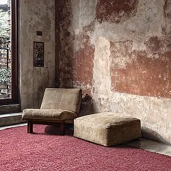 Innendørs/Utendørs tepper - Milford Wool Look (rosa)