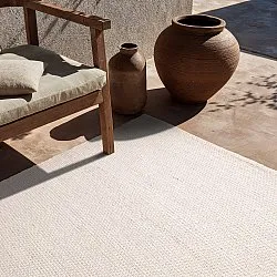 Innendørs/Utendørs tepper - Arco Wool Look (krem)