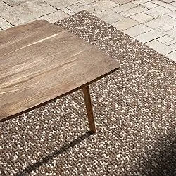 Innendørs/Utendørs tepper - Orta Wool Look (brun)