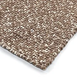 Innendørs/Utendørs tepper - Orta Wool Look (brun)