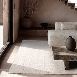 Innendørs/Utendørs tepper - Orta Wool Look (krem)