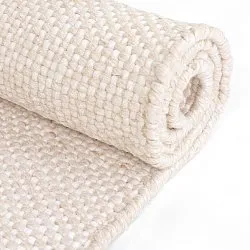 Innendørs/Utendørs tepper - Orta Wool Look (krem)