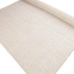 Innendørs/Utendørs tepper - Orta Wool Look (krem)