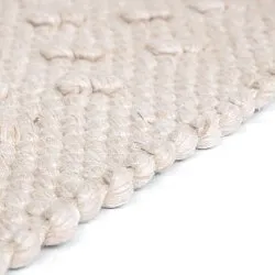 Innendørs/Utendørs tepper - Todi Wool Look (krem)