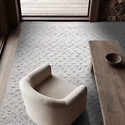 Innendørs/Utendørs tepper - Todi Wool Look (grå/beige)