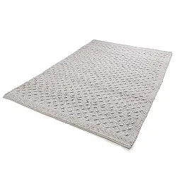Innendørs/Utendørs tepper - Todi Wool Look (grå/beige)