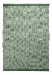 Innendørs/Utendørs tepper - Coastal Wool Look (grønn/hvit)