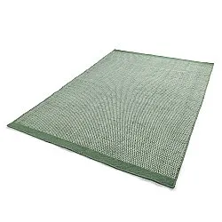 Innendørs/Utendørs tepper - Coastal Wool Look (grønn/hvit)