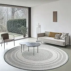 Runde tepper - Indoor/Outdoor Angus (grønn)