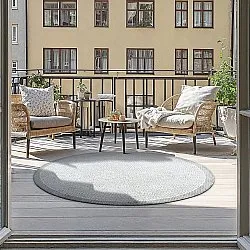 Rundt teppe - Monsaraz (grå)