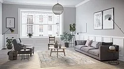 Wilton-teppe - Autoire (beige)