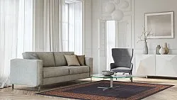 Wilton-teppe - Kuba (sort/brun)