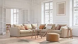 Viskoseteppe - Jodhpur Special Luxury Edition (aprikos)