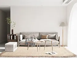 Ullteppe - Pike (beige)