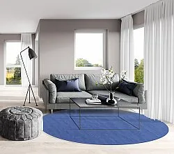 Runde tepper - Hamilton (Classic Blue)