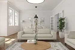 Wilton-teppe - Adeleine (beige)
