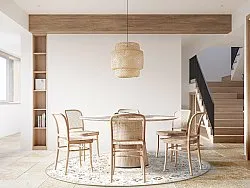 Runde tepper - Adeleine (beige)