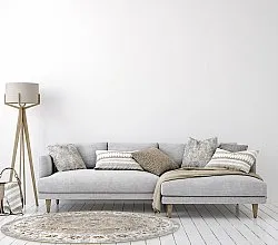 Runde tepper - Adeleine (beige)