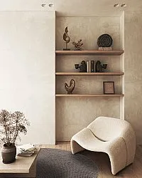 Runde tepper - Avafors Wool Bubble (brun)