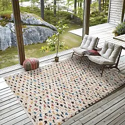 Ryetepper - Litton Natural Cotton Shaggy (beige/multi)