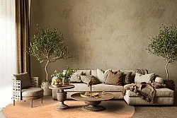 Runde tepper - Cloud Super Soft (terracotta)