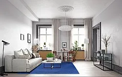 Ullteppe - Hamilton (Classic Blue)